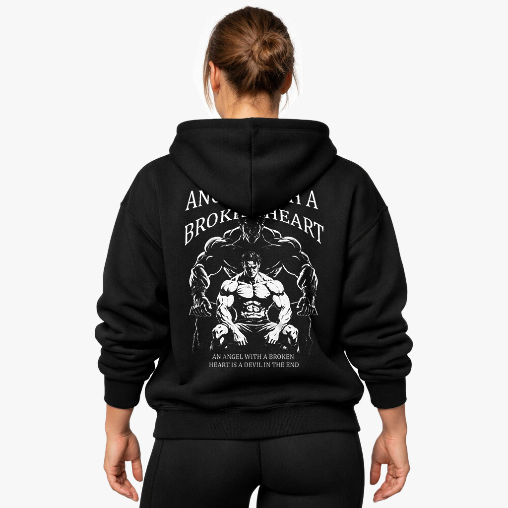 Broken heart Oversized Hoodie