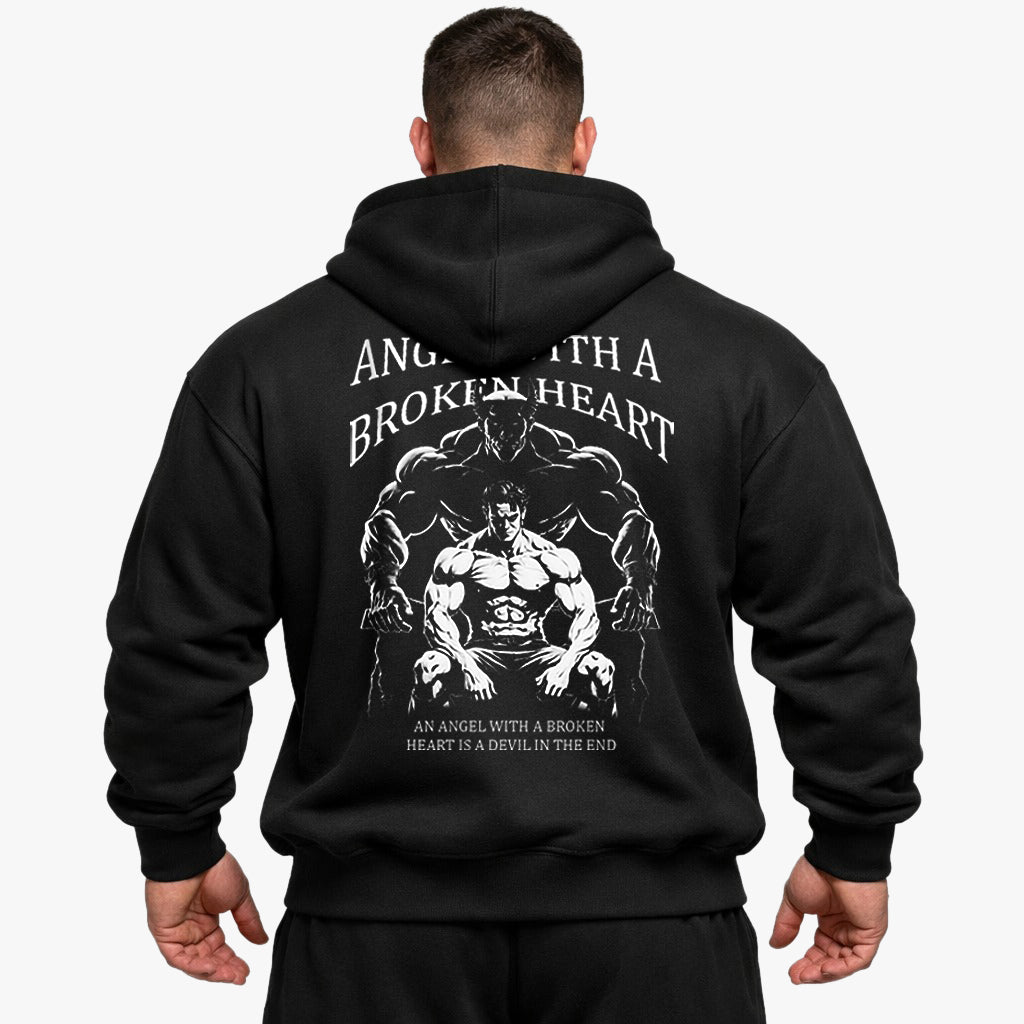 Broken heart Oversized Hoodie
