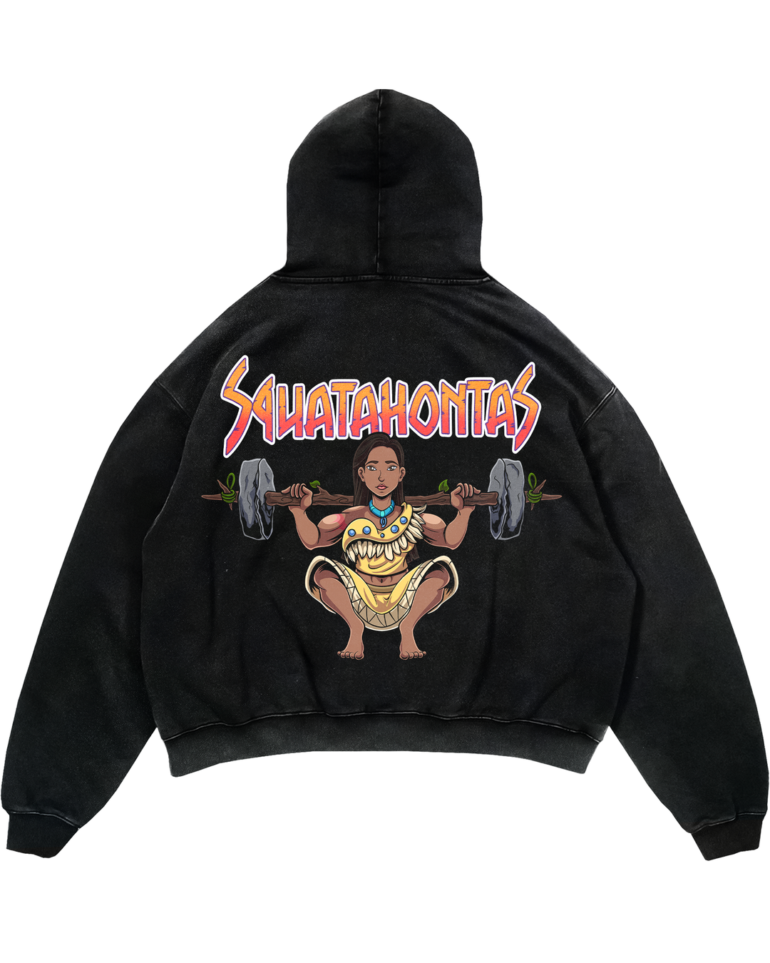 Squatahontas Oversized Hoodie