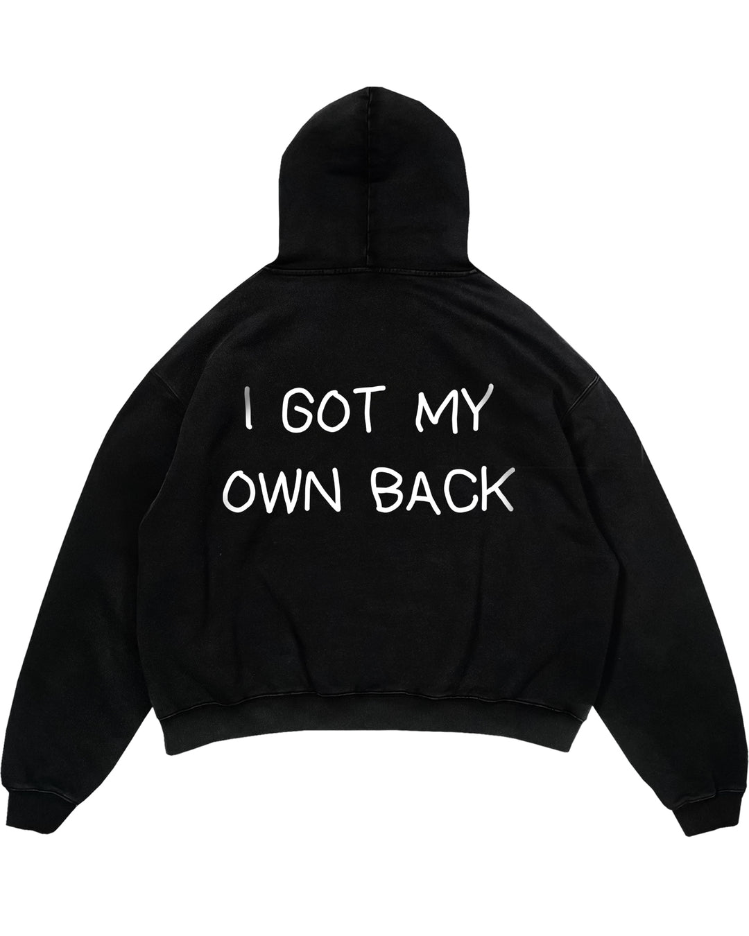 i got my own back Oversized (Backprint) Hoodie