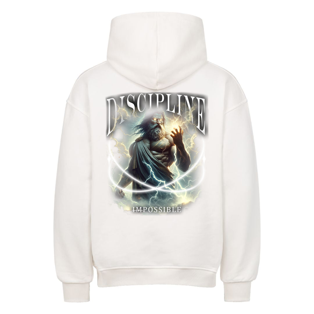 Discipline (backprint) Oversized Hoodie