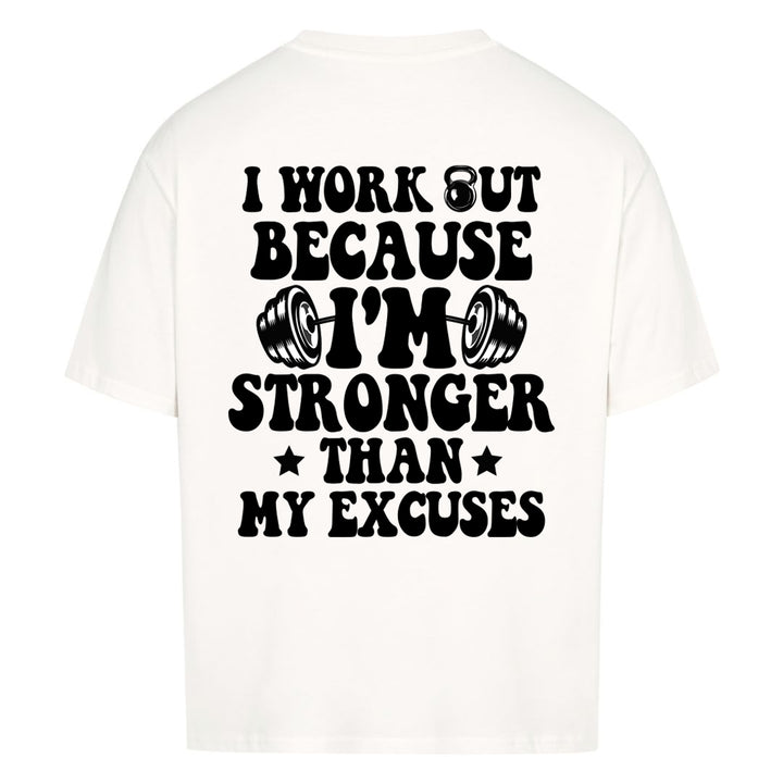 Stronger (Backprint) Oversized Shirt
