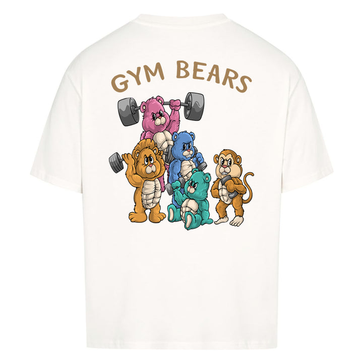 Gym Bears (Backprint) Oversized Shirt