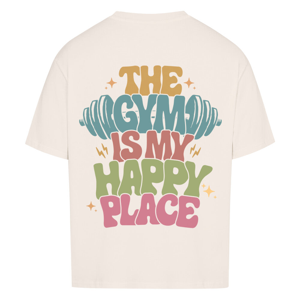 Happy Place (Backprint) Oversized Shirt