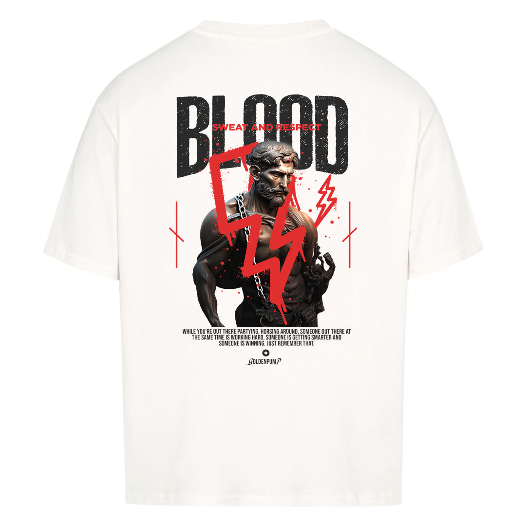 Sweat and Respect (Backprint) Oversized Shirt