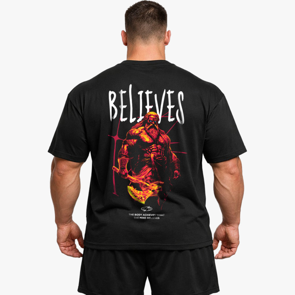 Believes (Backprint) Oversize Blast