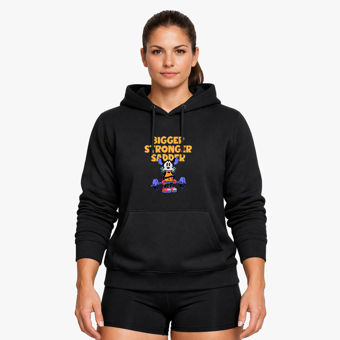 Sweat à capuche plus fort, plus triste