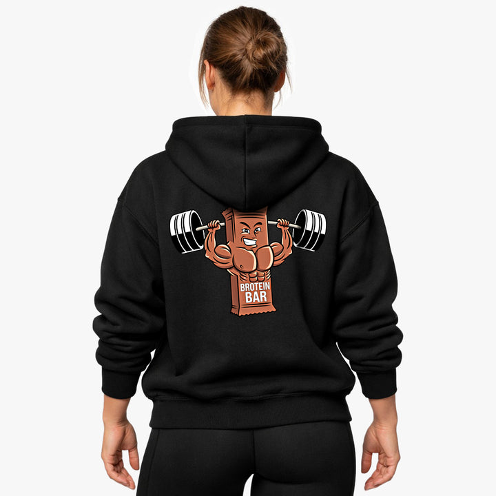 Brotein Bar (V2) Oversized (Backprint) Hoodie