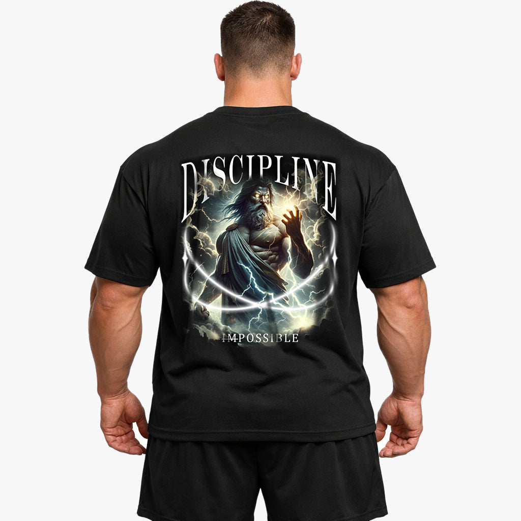 Discipline (backprint) Oversized Shirt