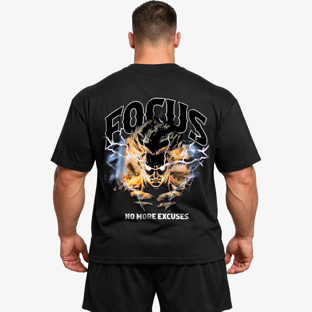 Focus Oversized (rugafdruk) shirt