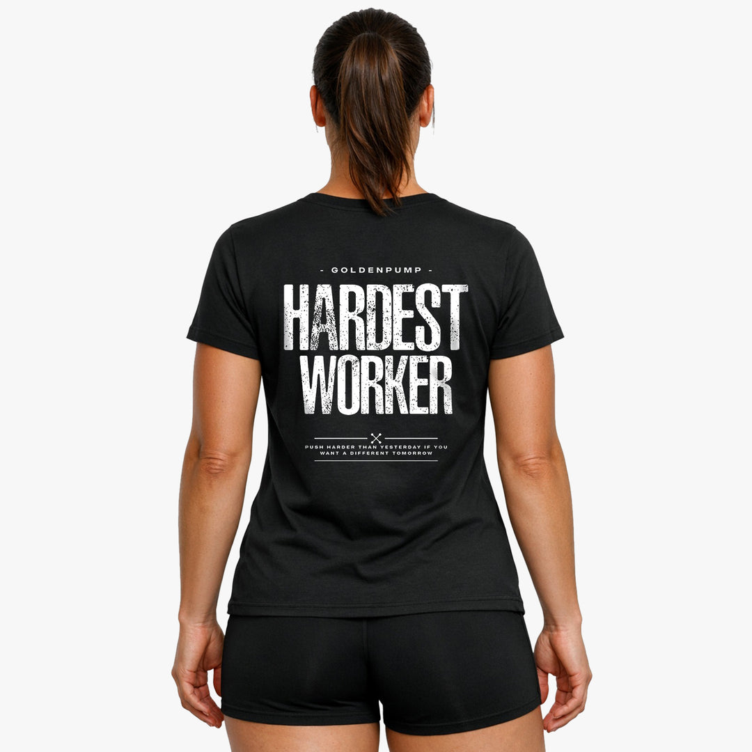 Hardest Worker (Backprint) Shirt