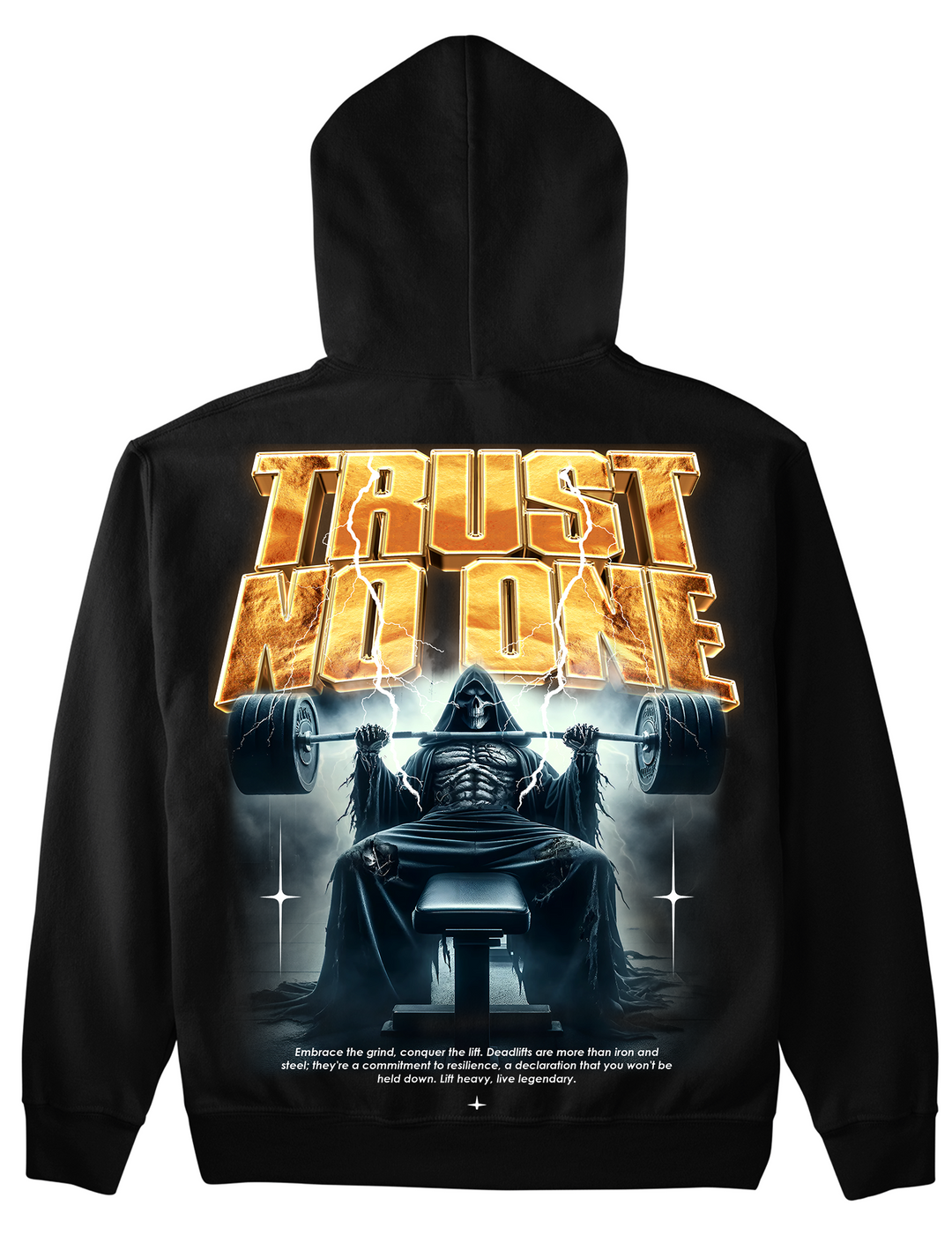 Trust no one Premium Hoodie