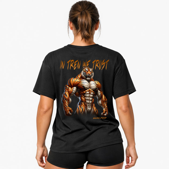 In Tren We Trust (Backprint) Oversized Shirt