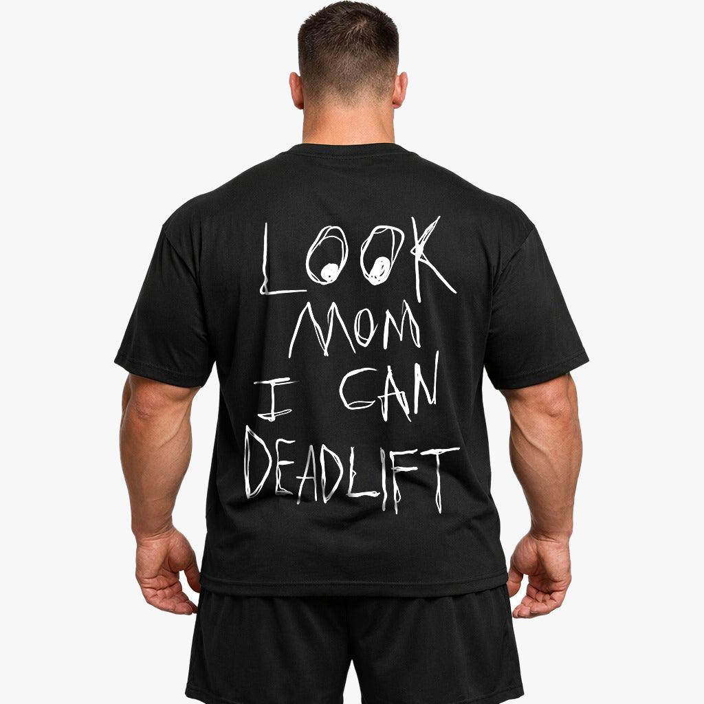 Look Mom Oversized (Backprint) Shirt