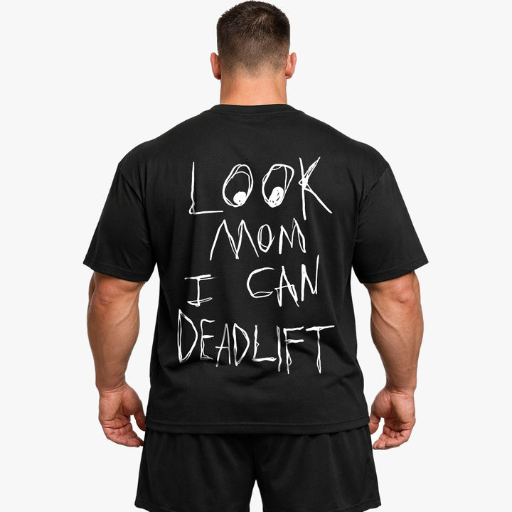 Look Mom Oversized (Backprint) Shirt