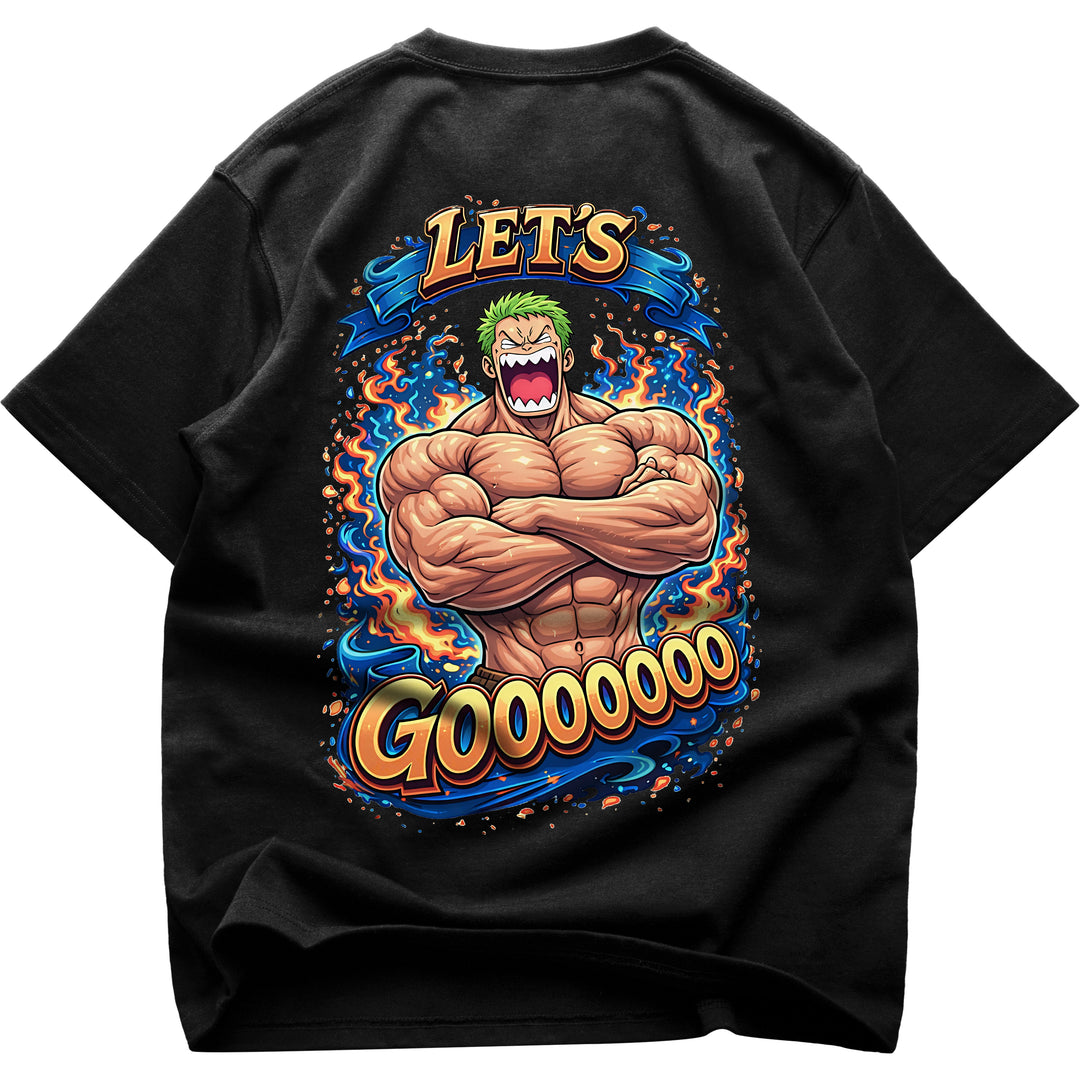Let's Gooo! (Backprint) Oversized Shirt