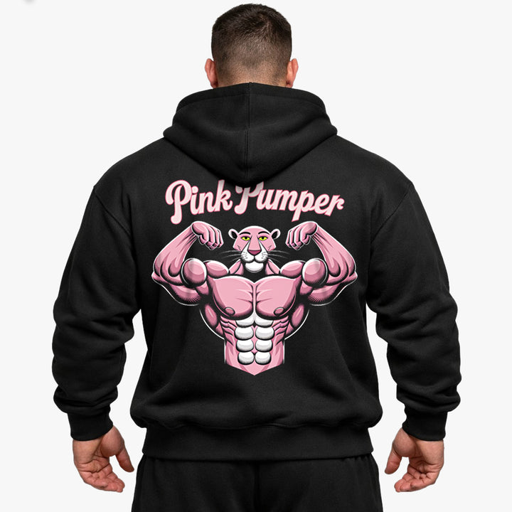 Pink Jumper Oversized (Back Print) Hoodie