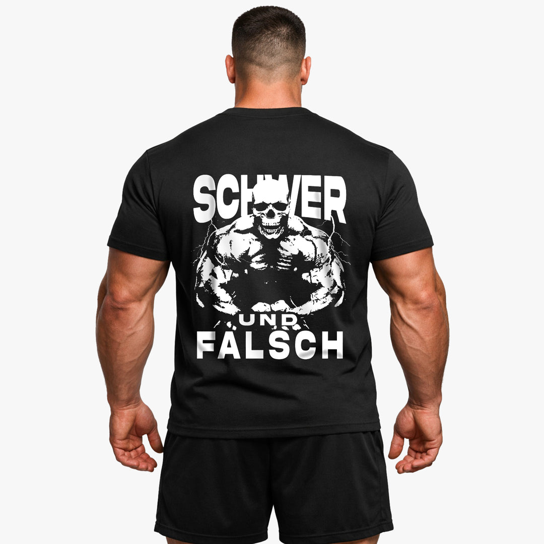 Schwer und Falsch(Backprint) Shirt