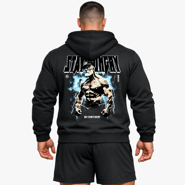 Sweat à capuche Stay Hungry (Backprint)