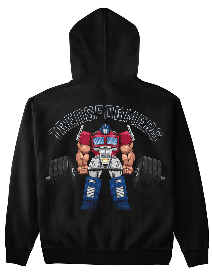 Sweat à capuche Transformers (backprint)