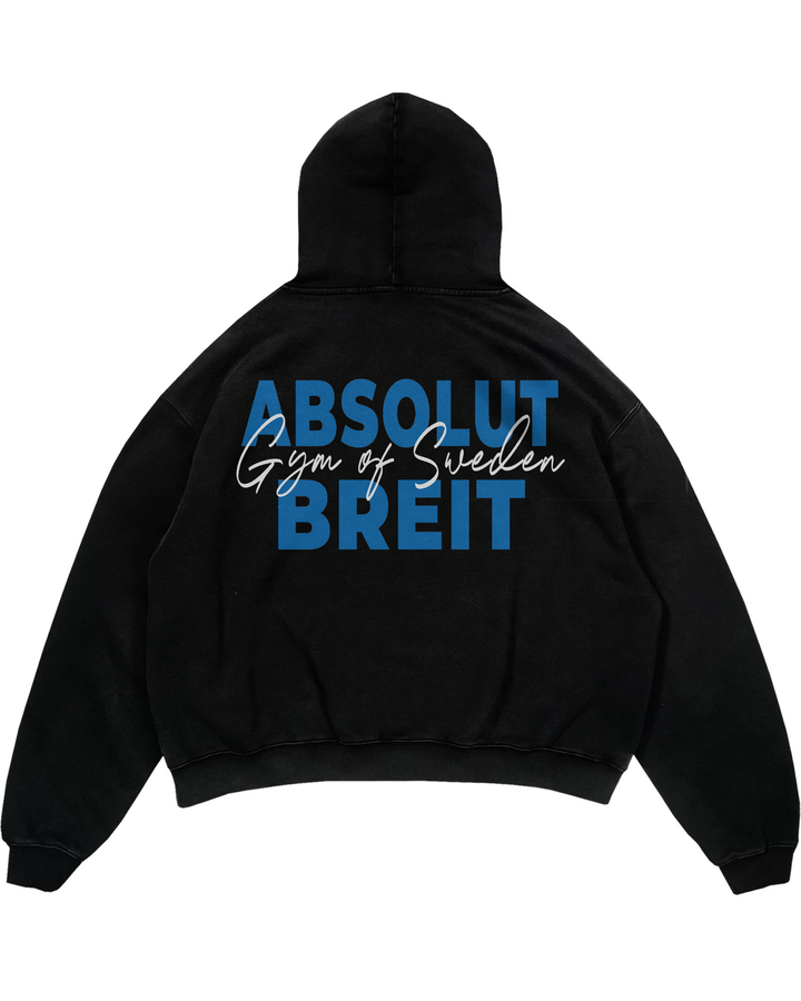 Absolut Breit (Backprint) Oversized Hoodie