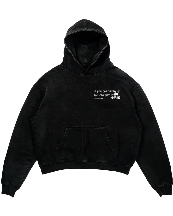 Dream Lift (Frontprint) Oversized Hoodie