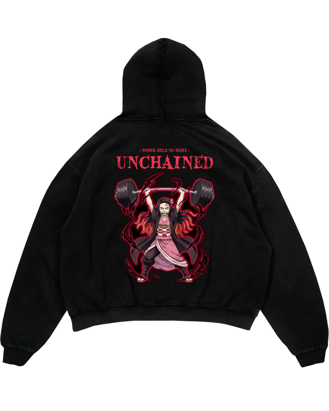 Unchained Power (Backprint) Oversized Hoodie