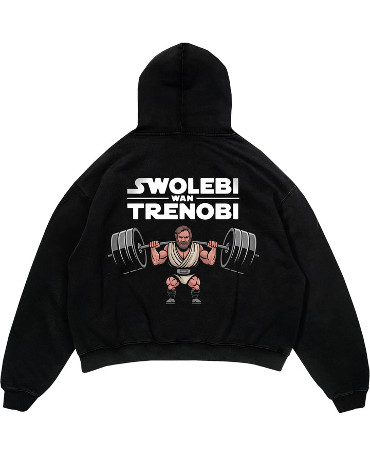 Swolebi wan trenobi Oversized (Backprint) Hoodie