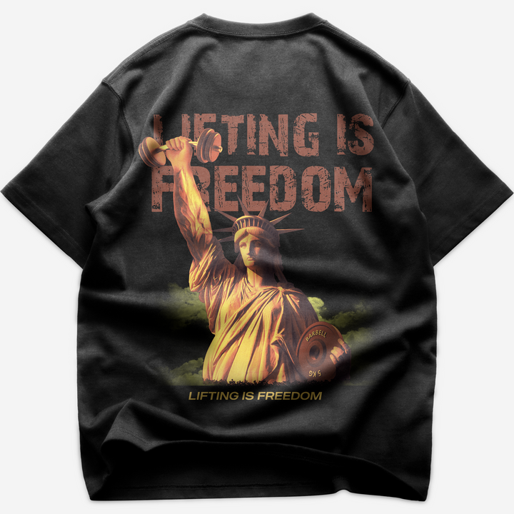Freedom (Backprint) Oversized Shirt