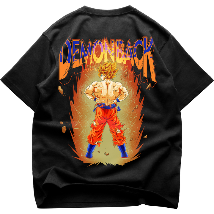 Demon Back (Backprint) Oversized Shirt