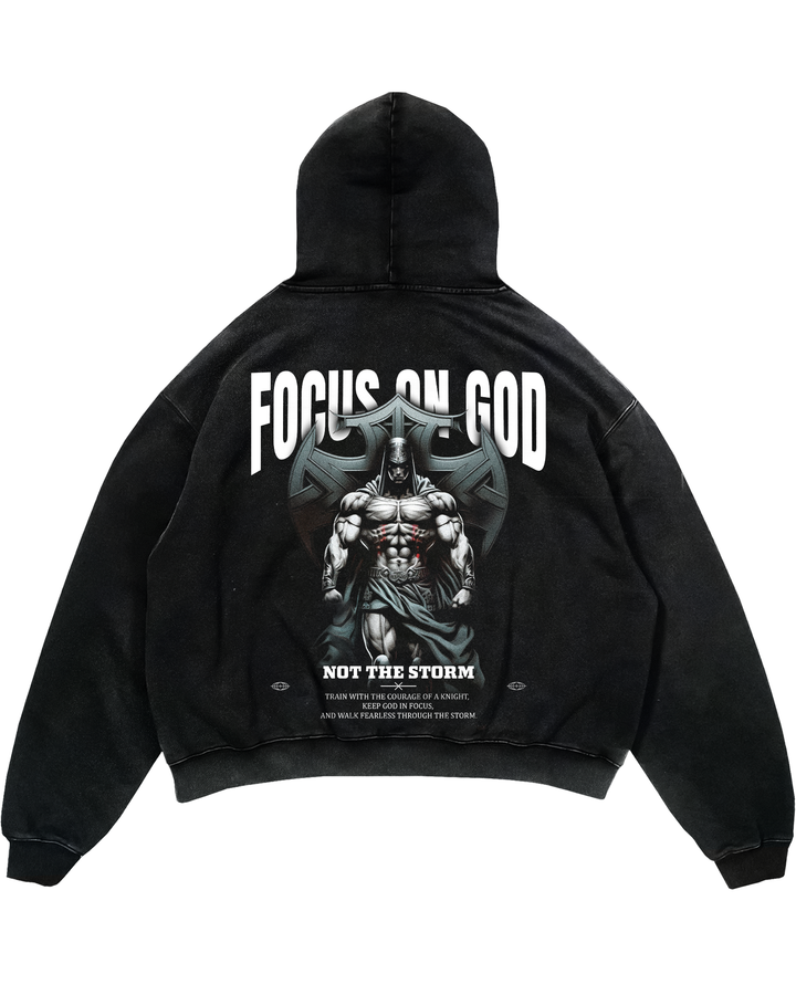 Focus on god Oversized Hoodie